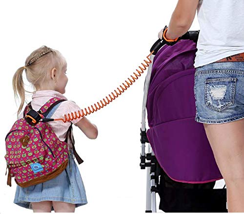 EMERGE Anti-Lost Link, Adjustable Wrist Strap(Orange)