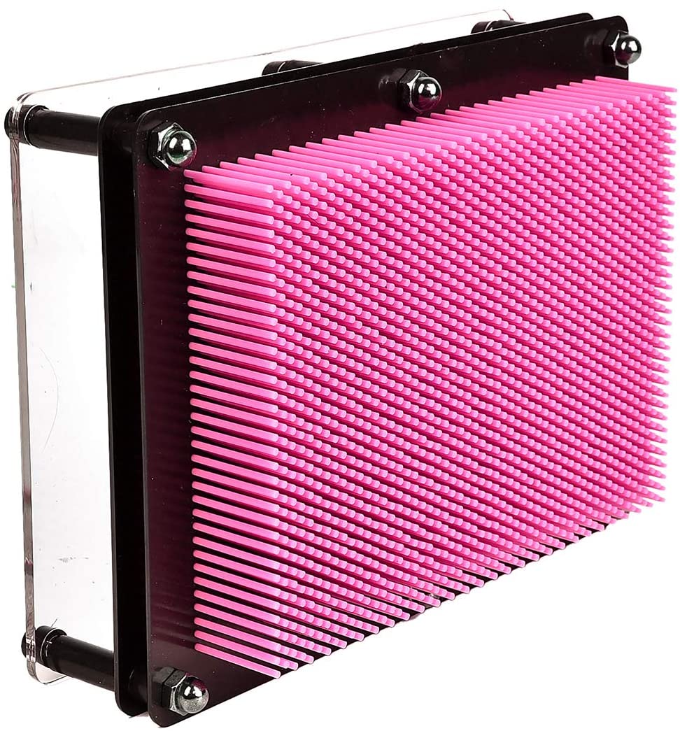 EMERGE Pin Art Sculpture Impression 3D Toy (Pink)