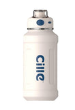 EMERGE 316 graded Stainless Steel BPA Free Sports Water Bottle| Portable Gym Bottle | Leak Proof | Office Bottle | Gym Bottle | Home | Kitchen | Hiking | Trekking Bottle | Travel Bottle 950ml (White)