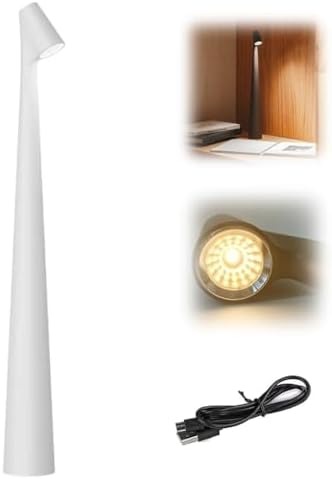 EMERGE Sleek Touch Control LED Lamp | Wireless & USB Charging | Modern Minimalist Table Light for Home & Festive Décor