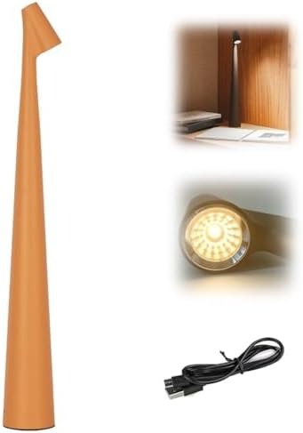 EMERGE Sleek Touch Control LED Lamp | Wireless & USB Charging | Modern Minimalist Table Light for Home & Festive Décor