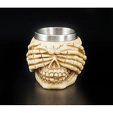 EMERGE Skull Short Glass Stainless Steel 2 Ounce