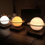 EMERGE 3D Magnetic Levitation Lamp Night Light Touch Rotating Led Luna Floating Night Lamp