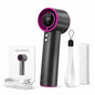 Emerge Turbo Handheld Fan: 100-Speed Stepless Personal Cooling Power