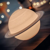 EMERGE 3D Magnetic Levitation Lamp Night Light Touch Rotating Led Luna Floating Night Lamp