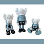 EMERGE Collectible Art Figures – Set of 3 KAWS-Inspired Designer Toys for Home & Office Décor