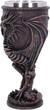EMERGE Medieval Dragon Warrior Stainless Steel Wine Glass 200ml