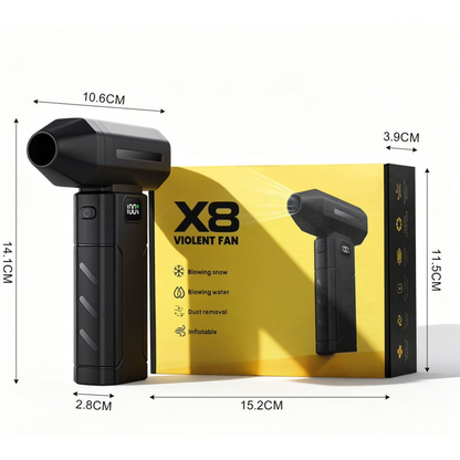 X8 Violent Fan: The Ultimate Ultra-Powerful Portable Jet Blower