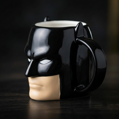 3D Batman Sculpted Ceramic Coffee Mug | Novelty Collector Cup