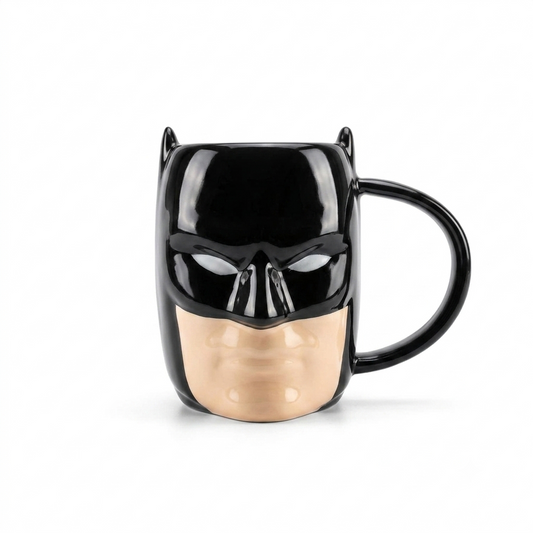 3D Batman Sculpted Ceramic Coffee Mug | Novelty Collector Cup