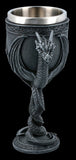 EMERGE Goblet Winged Double Dragon Snake Stainless Steel Wine Glass 200ml