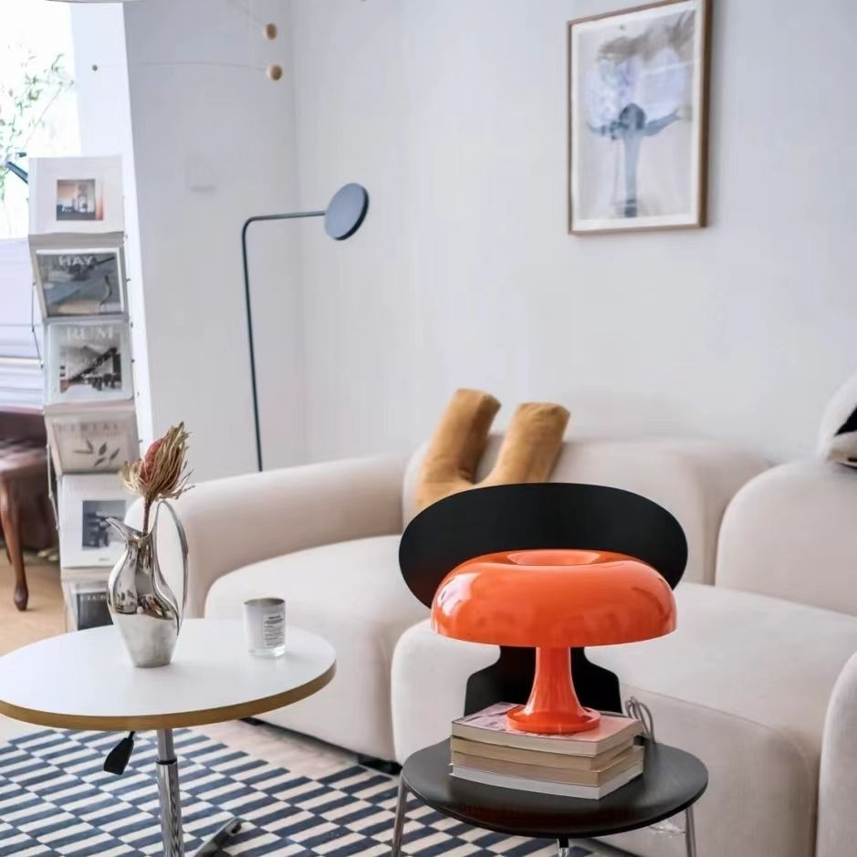 EMERGE Retro Mushroom Table Lamp – Modern Minimalist Warm Light for Home Décor