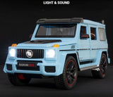 1:18 Mercedes Benz B800 Diecast Metal Alloy Model car Sound Light Pull Back With Spray Collection Kids Toy Gift