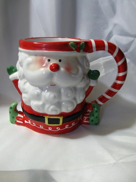 EMERGE 3D Ceramic Santa Claus Coffee Mug