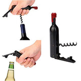 Emerge 2 in 1 Shape of Red Wine Opener Wine  (Wine Opener Set of 6)