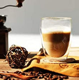 EMERGE Double Wall Transparent Clear, Tea Coffee Glass ,350 ML