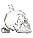 Emerge Crystal Skull Head Vodka Bottle Wine Vodka Decanter (550 ML - Empty)