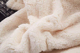 Emerge Soft White Blankets Machine Washable (160x130 cm)