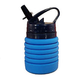 Emerge Folding Silicone Water Bottle 300-500 ML (Pink)