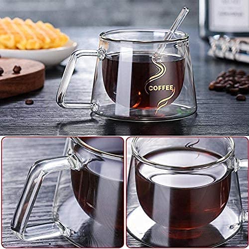 EMERGE Double Wall Transparent Clear Mug Emergestores