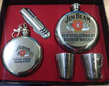 Emerge Stainless Steel Hip Flask Set of 5 (for Men)