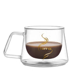 EMERGE Double Wall Transparent Clear Mug