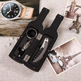 Emerge Wine Bottle Cork Opener Stopper Pourer Cutter Set