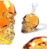Emerge Crystal Skull Head Vodka Bottle Wine Vodka Decanter (550 ML - Empty)