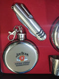 Emerge Stainless Steel Hip Flask Set of 5 (for Men)