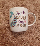 EMERGE Ceramic Coffee Mug (Time to Party Our Tails Off )