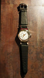 Emerge Wall Clock Shaped As Vintage Wrist Watch - 68 cm