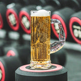 Emerge Muscle Beer Mug Large 610 ml Set of 2 Pcs, Muscle Arm Handle