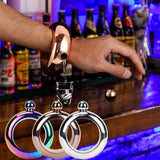 EMERGE Bracelet Bangle Flask 304 Stainless Steel Wrist Flasket with Lid