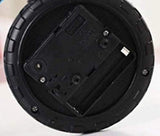 Emerge Black Bicycle Miniature Clock