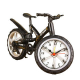 Emerge Black Bicycle Miniature Clock