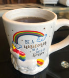 EMERGE 3D Unicorn Ceramic Mugs