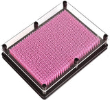 Emerge Pin Art Sculpture Impression 3D Toy (Pink)