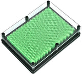 Emerge Pin Art Sculpture Impression 3D Toy (Green)