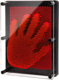 Emerge Pin Art Sculpture Impression 3D Toy (Red)