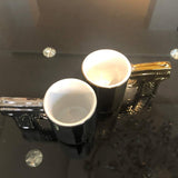 Emerge Gun Mug (Silver and Golden)