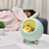 EMERGE Wooden Aesthetic Cat Pet House LED Lamp