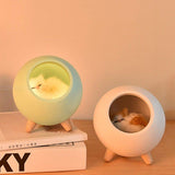 EMERGE Wooden Aesthetic Cat Pet House LED Lamp