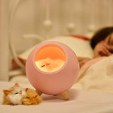 EMERGE Wooden Aesthetic Cat Pet House LED Lamp