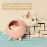 EMERGE Wooden Aesthetic Cat Pet House LED Lamp