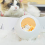 EMERGE Wooden Aesthetic Cat Pet House LED Lamp